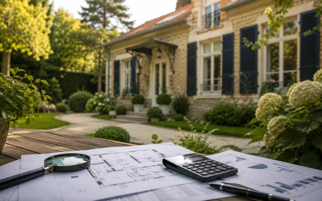 Estimation d'une maison à Jouy-en-Josas avec loupe et graphiques de prix au m²